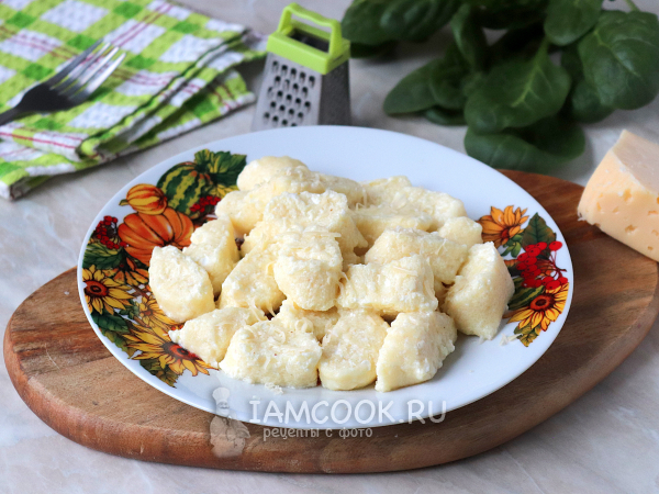 Ленивые вареники с сыром, рецепт с фото