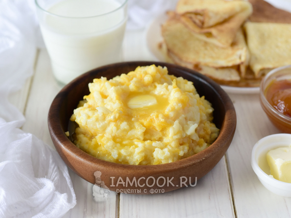 Рисовая каша с тыквой в мультиварке Редмонд, рецепт с фото