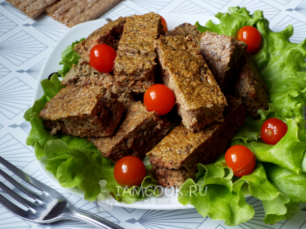 Суфле из говяжьей печени в духовке, рецепт с фото