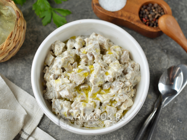 Турецкий салат из баклажанов, рецепт с фото