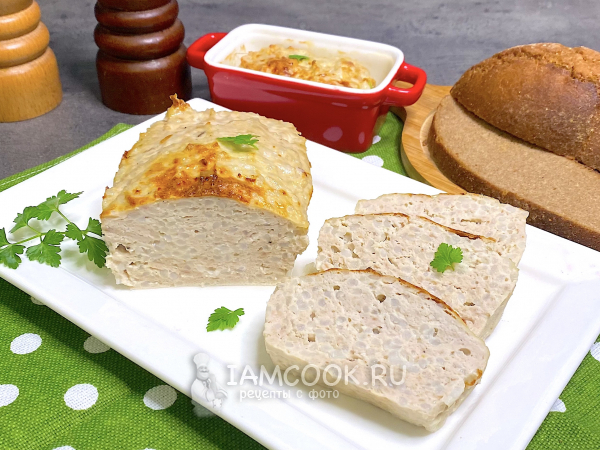 Куриное суфле с рисом в духовке, рецепт с фото