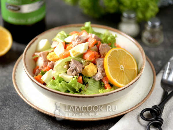 Салат из печени трески с морковью, рецепт с фото