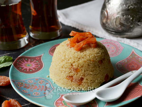 Халва из манки, рецепт с фото