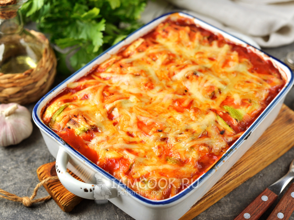 Рулетики из кабачков с творогом в духовке, рецепт с фото