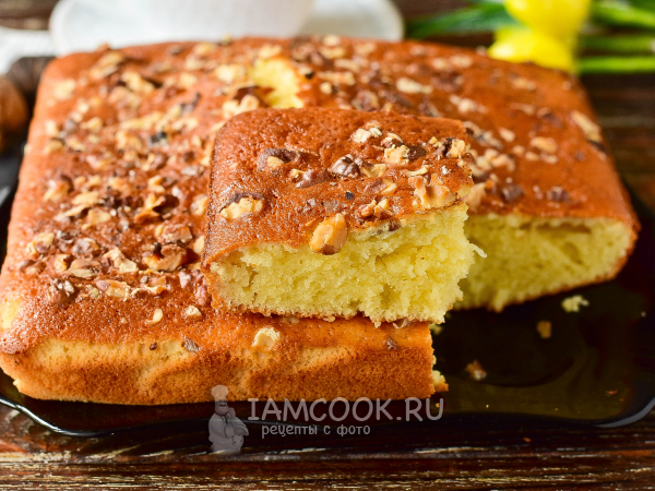 Пирог «Кудряш», рецепт с фото