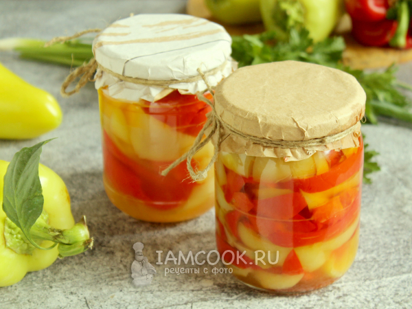 Маринованный перец на зиму без стерилизации, рецепт с фото