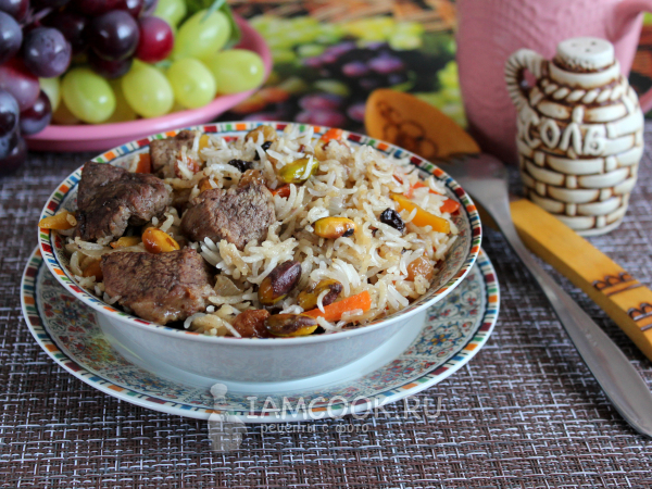 Афганский плов, рецепт с фото