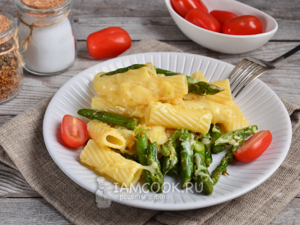 Паста со спаржей, рецепт с фото