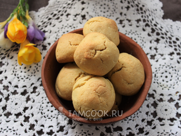 Миндально-кокосовое печенье, рецепт с фото