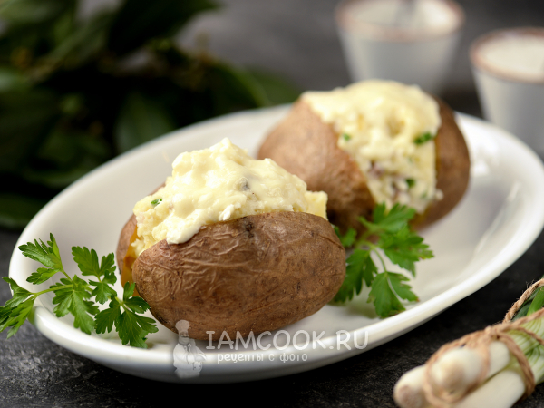 Крошка-картошка с селедкой, рецепт с фото