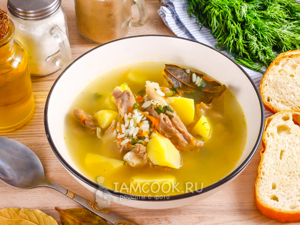 Суп из бараньих ребрышек, рецепт с фото