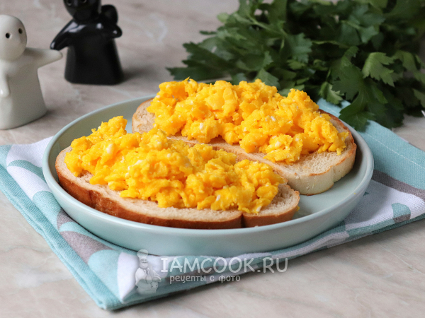 Яичница по-американски, рецепт с фото