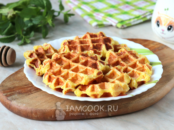 Сырники в вафельнице, рецепт с фото