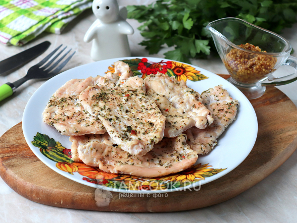 ПП куриные отбивные (в духовке), рецепт с фото