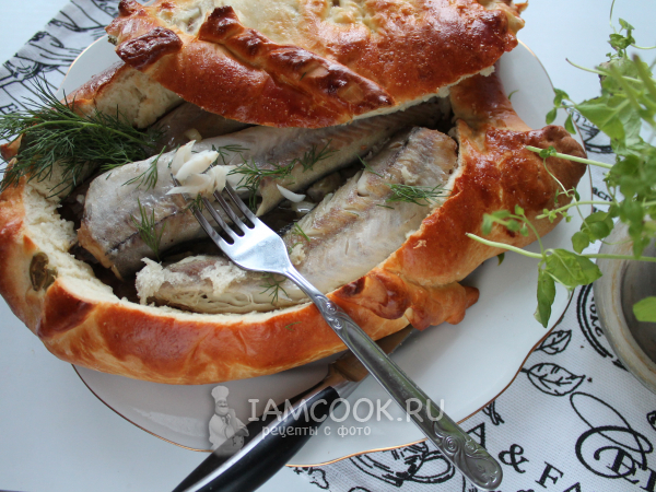 Пирог рыбник, рецепт с фото