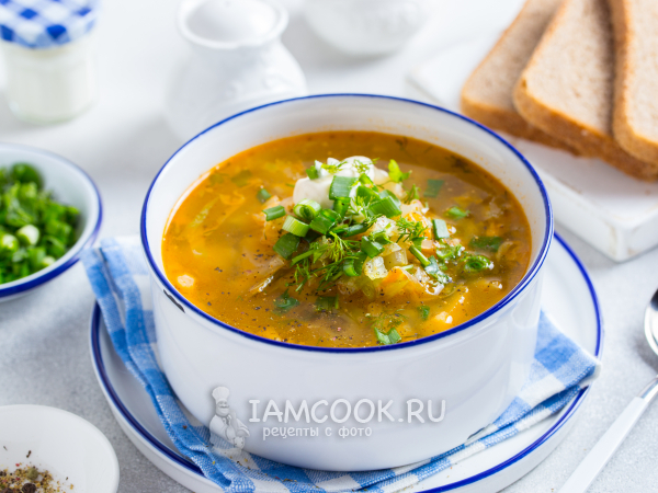 Щи с сельдереем, рецепт с фото