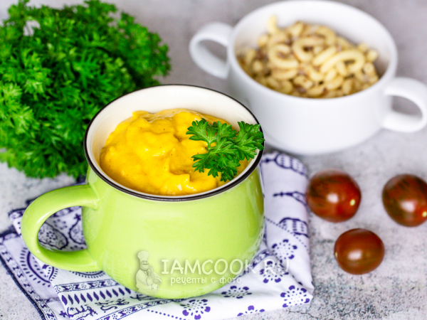 Тыквенный соус к макаронам, рецепт с фото