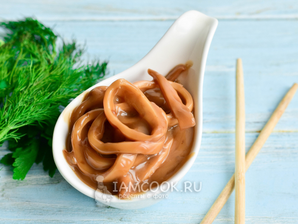 Кальмары в соусе терияки, рецепт с фото