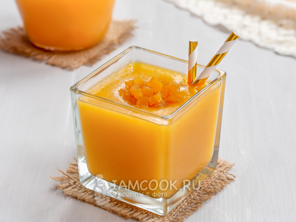 Кисель из кураги, рецепт с фото