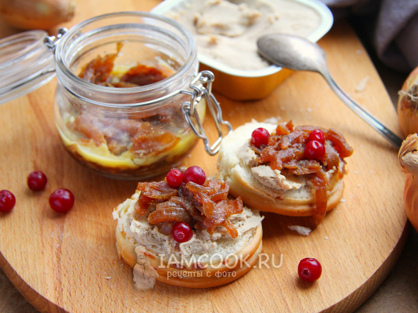 Луковый конфитюр, рецепт с фото