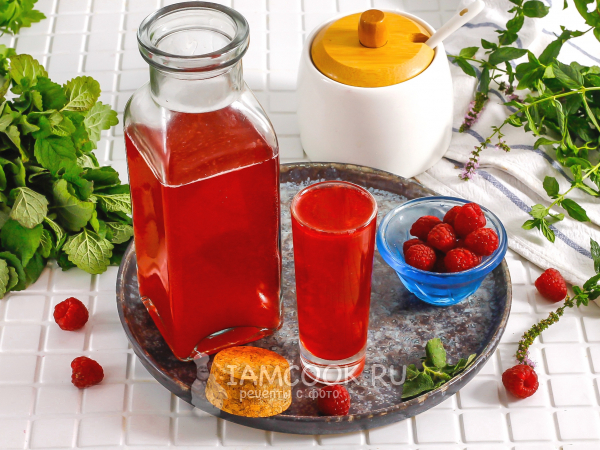 Малиновый ликер, рецепт с фото