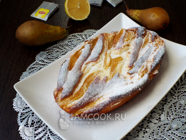 Рикотник с грушей, рецепт с фото