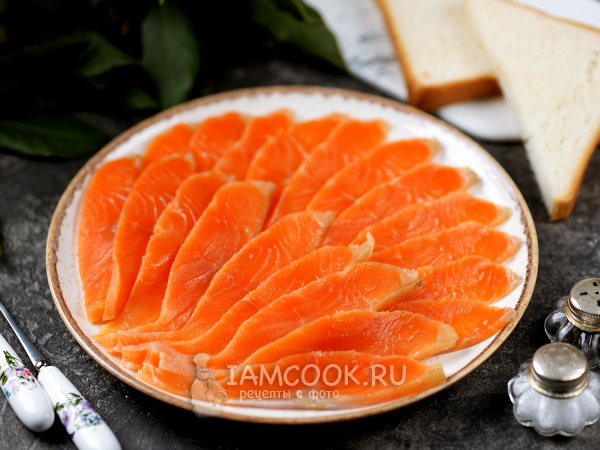 Засолка гольца, рецепт с фото