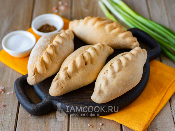 Постные пирожки с гречкой и грибами, рецепт с фото