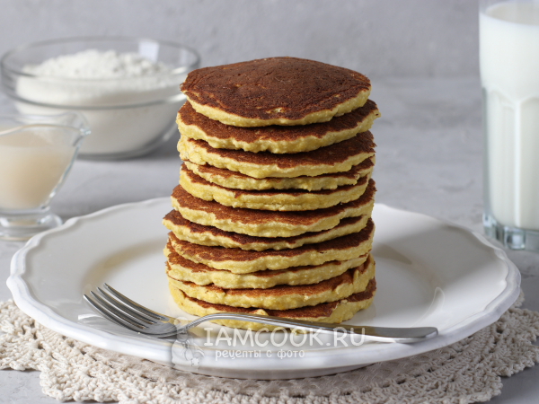 Панкейки из кокосовой муки, рецепт с фото