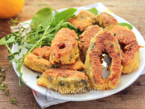 Жареный карп в кляре на сковороде, рецепт с фото