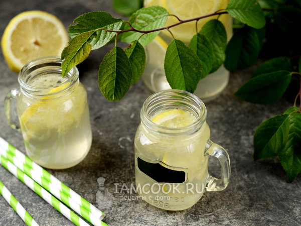 Лимонад из газированной воды и лимона, рецепт с фото