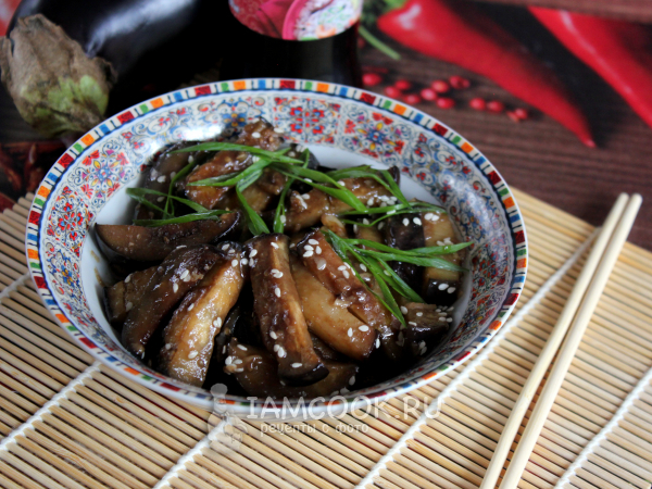 Баклажаны по-сычуаньски, рецепт с фото