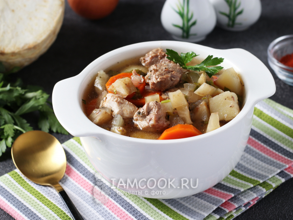 Пихельштайнер (немецкий густой суп), рецепт с фото