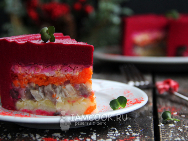 Салат «Красный Бархат», рецепт с фото