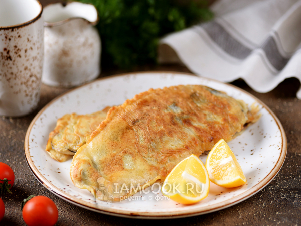 Селедка в кляре, рецепт с фото