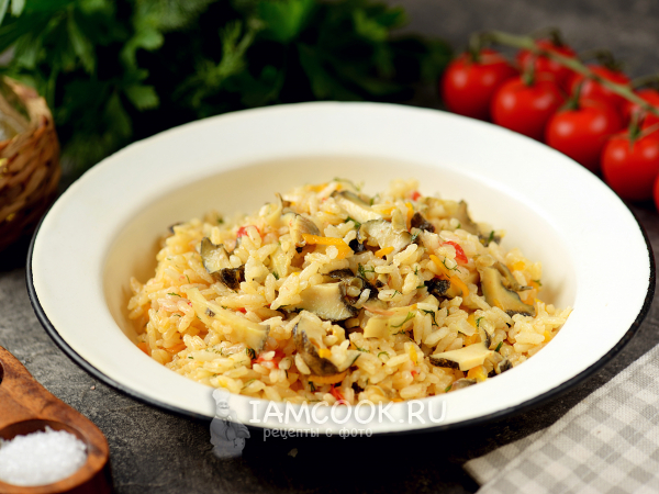 Плов с рапанами, рецепт с фото