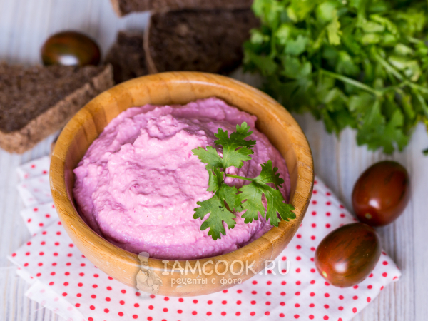 Свекольный паштет, рецепт с фото