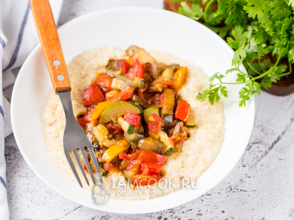 Пшеничная каша с овощами, рецепт с фото