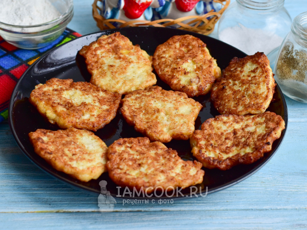Оладьи из куриного фарша и цветной капусты, рецепт с фото