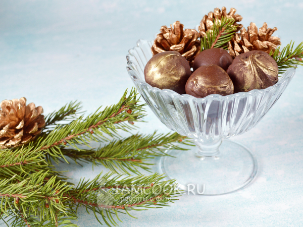 Трюфели «Орео», рецепт с фото