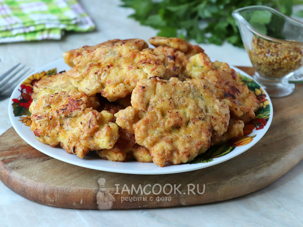Рубленые куриные котлеты с зеленью (на сковороде), рецепт с фото