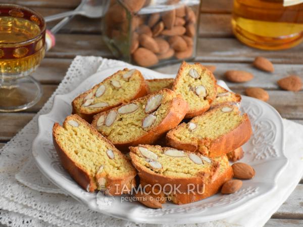 Бискотти (классический итальянский рецепт), рецепт с фото