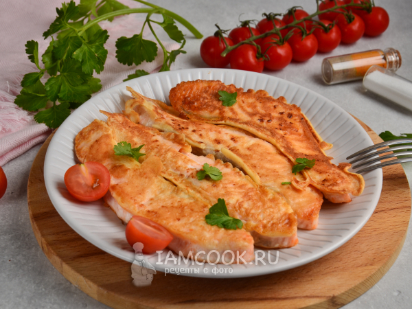 Лосось в кляре, рецепт с фото