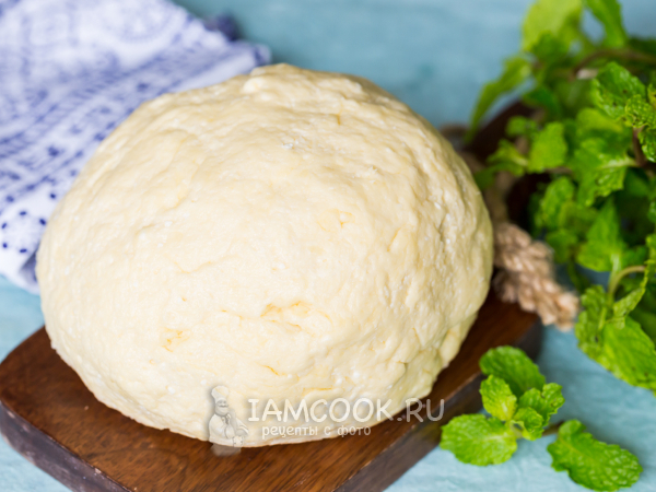 Творожное тесто для галеты, рецепт с фото