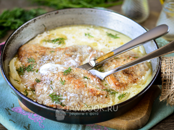 Шнельклопс (быстрая отбивная), рецепт с фото