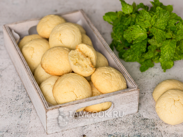 Миндальное песочное печенье, рецепт с фото