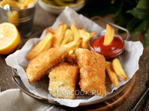 Фиш-энд-чипс, рецепт с фото