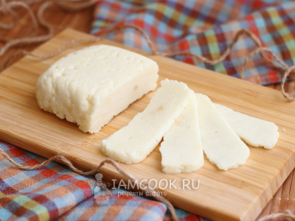 Домашний сыр из творога и молока, рецепт с фото