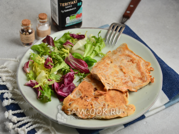 Тунец в кляре, рецепт с фото