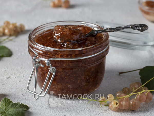 Джем из белой смородины, рецепт с фото